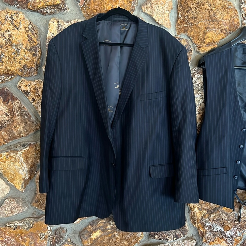 Rivelino Men’s Big and Tall Suit